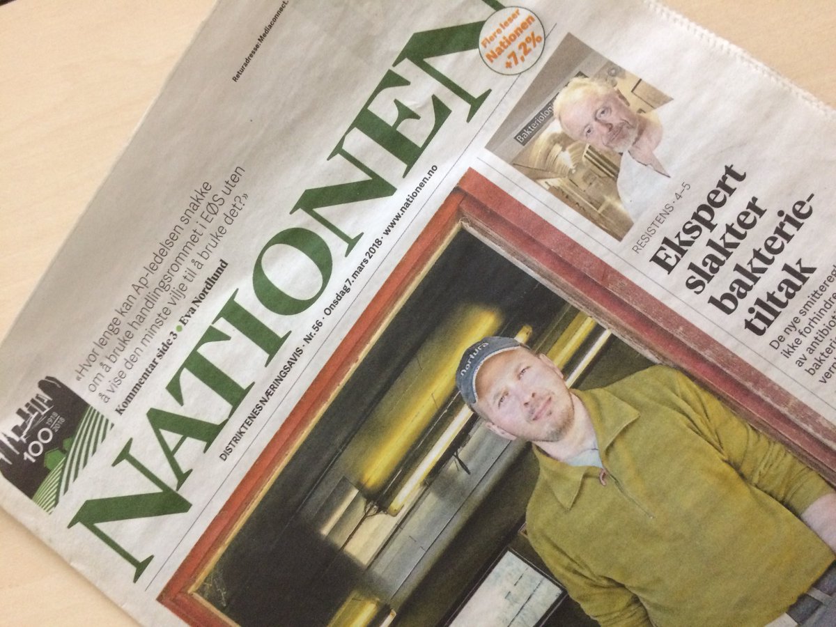 bjabaa's tweet photo. Opplaget til @Nationen_as auka med 3% i fjor og lesertalet auka med 8%. #opplag #aviser #medietall2017 #lesertall #journalistikk https://t.co/khyfk9F0dP https://t.co/Fo8P6be3xp