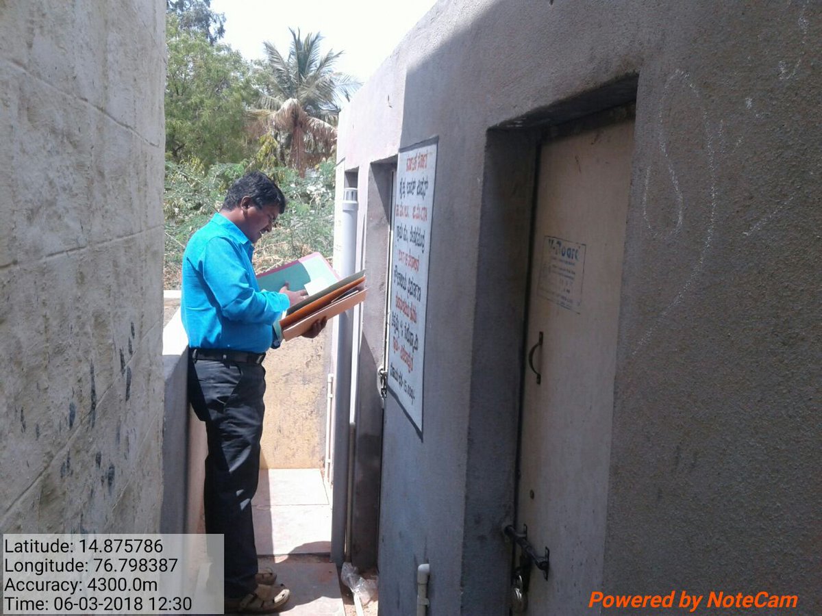 swachhitradurga's tweet photo. #Molakalmuru taluk Dhevasaumdra GP - #SBM progress check #verifiation #TowardsODF #progress #SwaChitradurga #SwachhBharatMission #ZSBP https://t.co/wljwGQPIPV