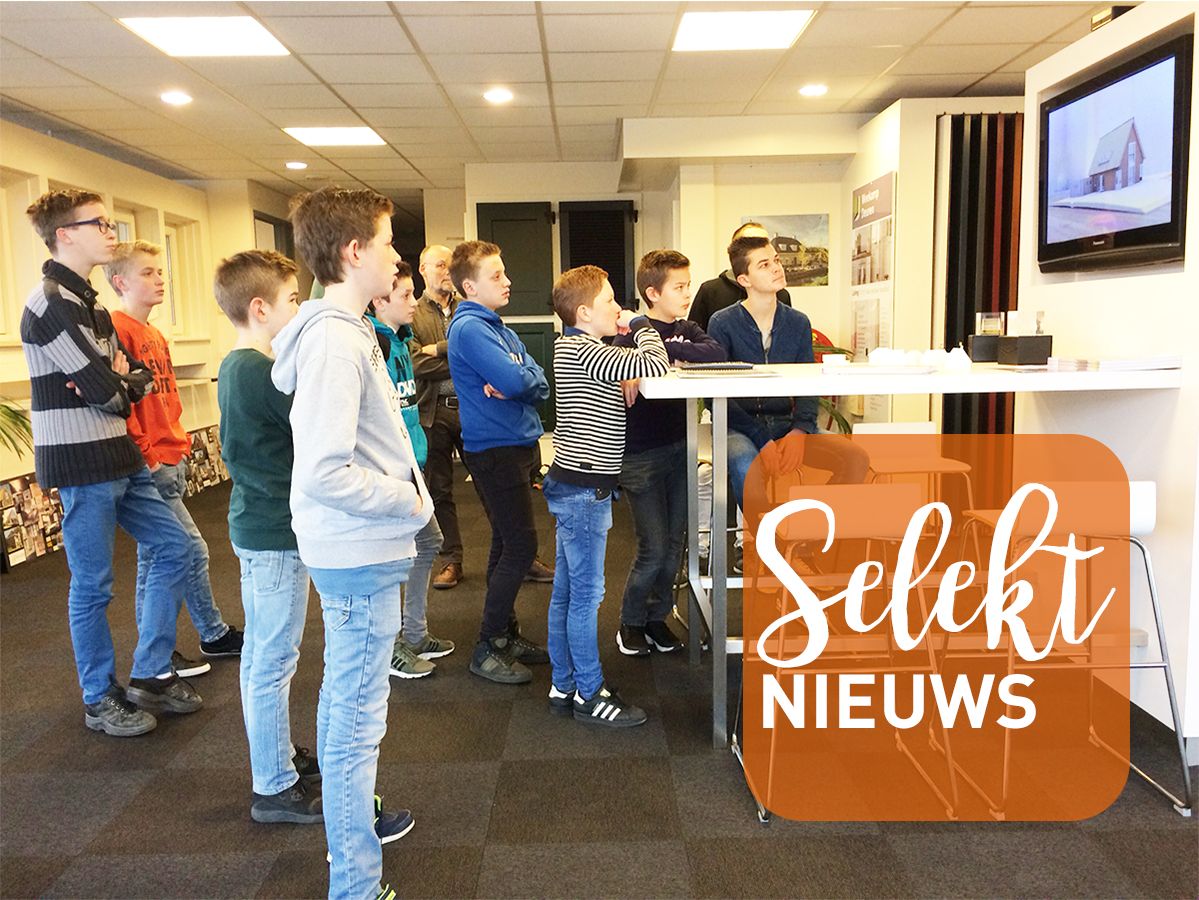 De toekomst staat klaar het SelektTeam te komen versterken! De leerlingen van het Calvijn college in Tholen snuffelden aan de verschillende beroepen in de #bouw!