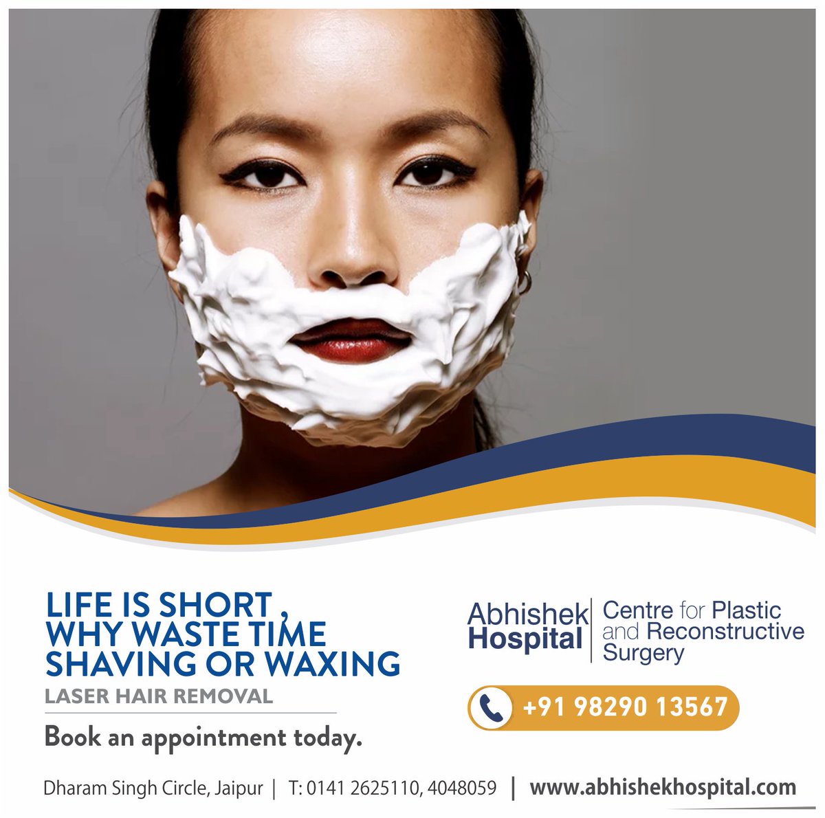 abhisheklaser's tweet photo. LIFE IS SHORT .....WHY WASTE TIME SHAVING OR WAXING ?If you’re tired..For more info visit... https://t.co/zj9L7Fcv8P https://t.co/PAp2CT3Tma