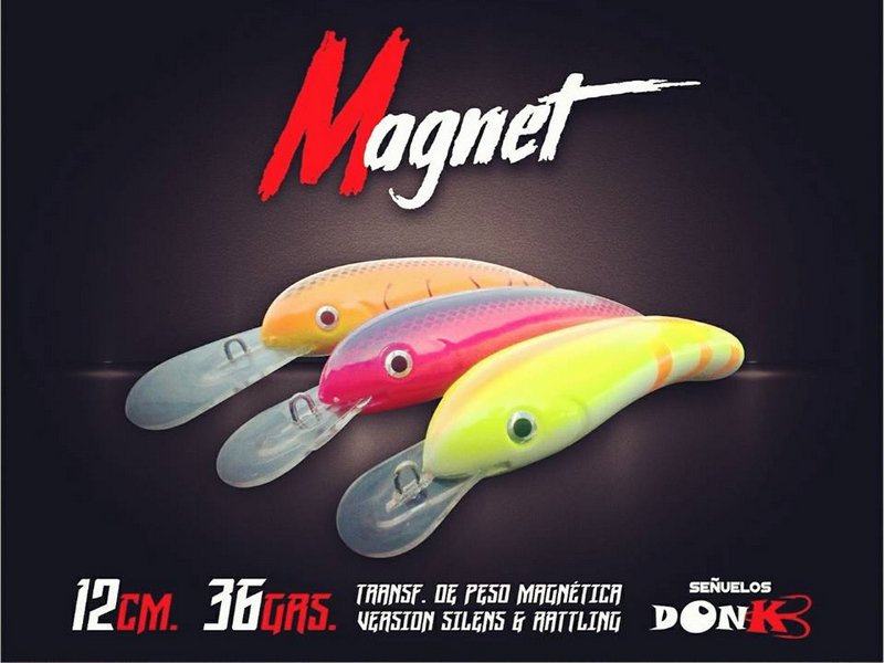 Sentilapesca's tweet photo. #Nuevo modelo #Señuelos #DONKB: MAGNET |  Posee transferencia magnética mejorando la distancia y precisión de los lances, sobre todo los días con viento > https://t.co/CjQvuFd2iy https://t.co/Dpalpjk7GJ