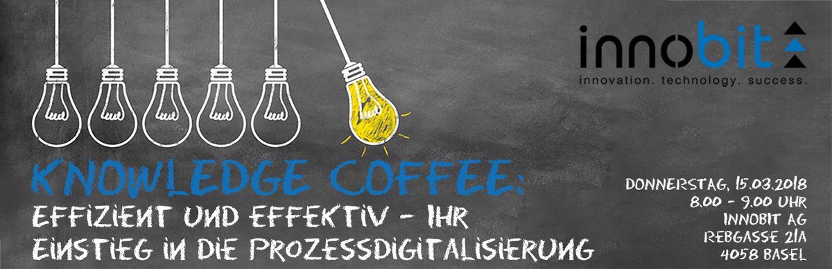 Are you looking to digitise your business processes? <a href="/innobit_ag/">innobitag</a> and @firestartbpm are inviting partners and interested customers to their upcoming ‘Knowledge Coffee’ event on 15 March to offer help and guidance. Read more here: ow.ly/9dOK30iNQtR