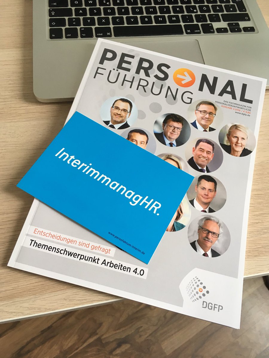 persofaktum_LS's tweet photo. Schöner Einleger in der neuen PERSONALFÜHRUNG der @dgfp heute! #InterimmanagHR #HRlich https://t.co/xLU5qHaMOU