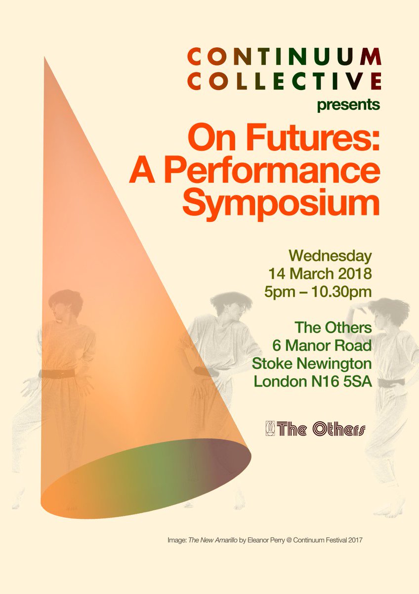 A week today until our FREE event! Our Performance Symposium invites YOU to consider our future; as artists, as performers, as humans. Enjoy live art, spoken word, clowning (and a few drinks!) Sound pretty good? And it's all free! 14th March <a href="/TheOthersLondon/">The Others</a> #continuumthoughts
