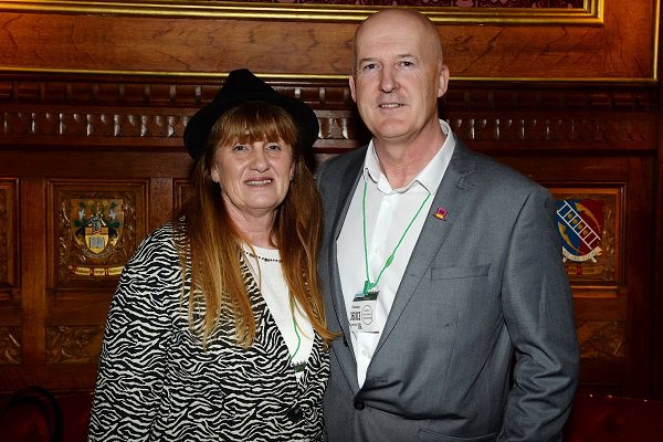 CumbriaCrack's tweet photo. Carlisle couple attend Westminster reception in memory of son lost to brain tumour https://t.co/gFyJjkiCCi https://t.co/jnUnSsn55L