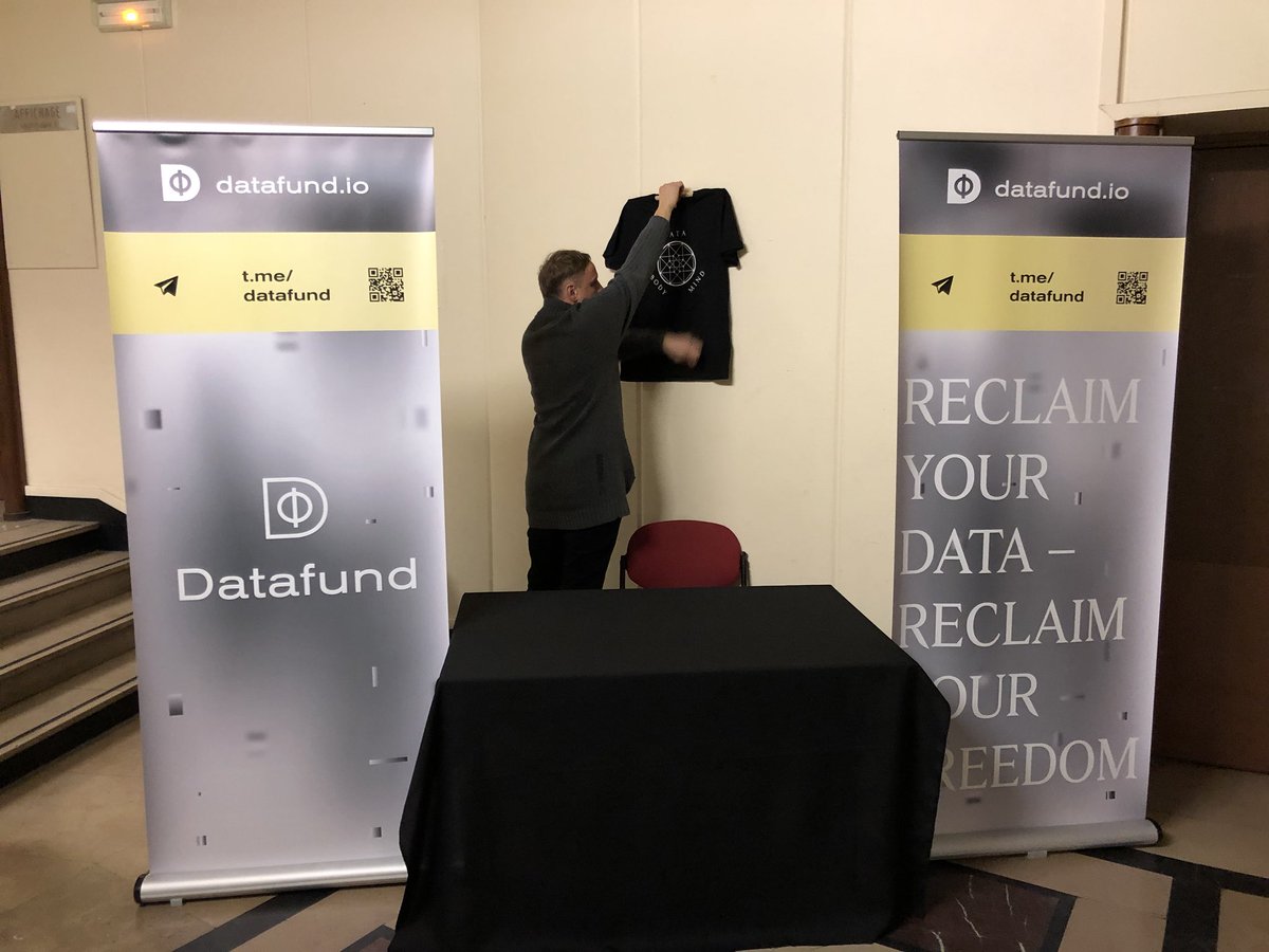 DataFundProject's tweet image. We are getting ready for tomorrow’s #EthCC.
 #ethereum #datafund #privacy #dataprivacy