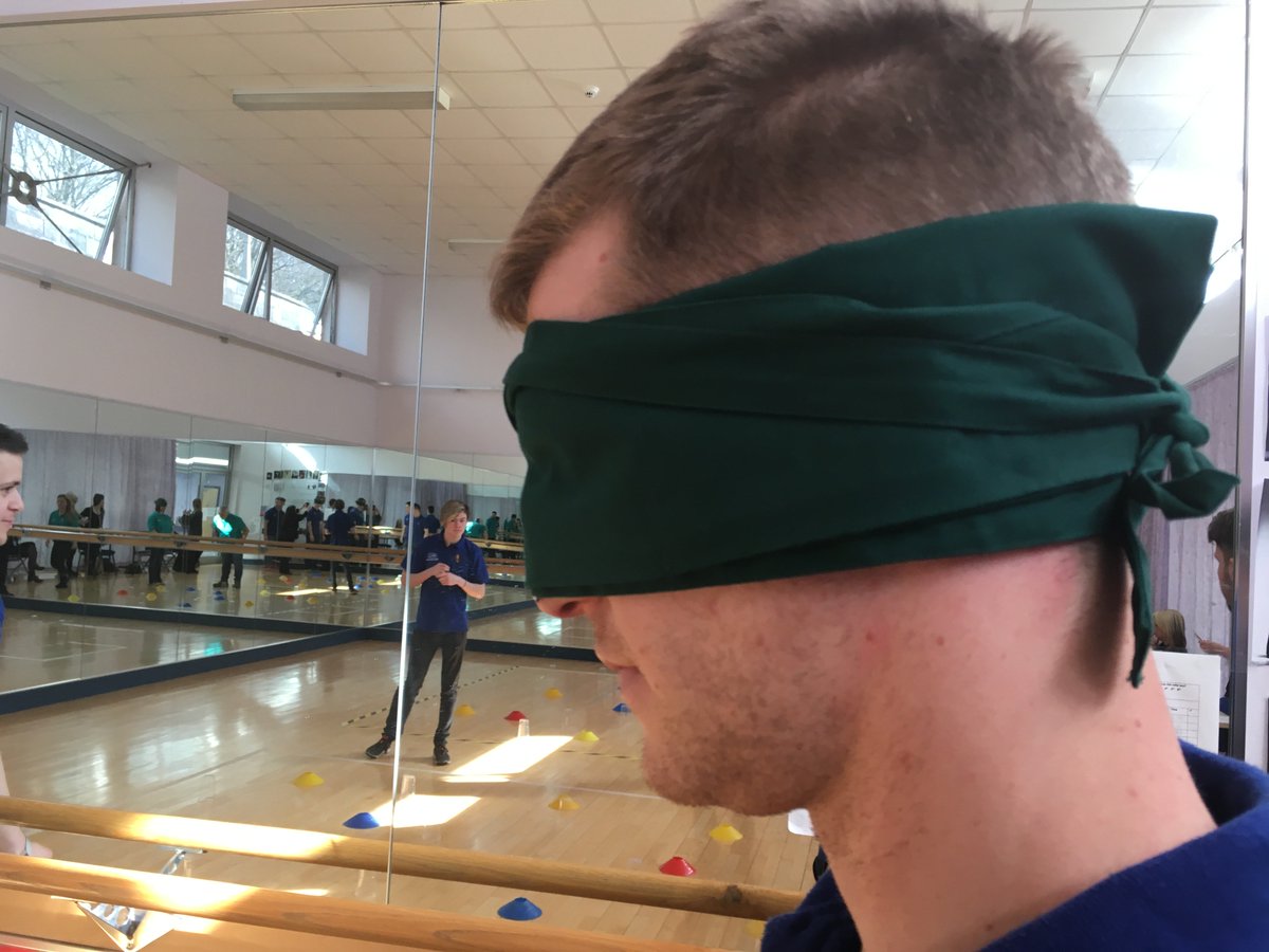 CornwallCollege's tweet photo. Careful precision leadership and teamwork is required for the Blindfold Pick-up challenge excellent direction from @Ocean_Housing @WWUtilities
#apprenticeshipgames #naw18 https://t.co/1AyM4oEZYe https://t.co/MKOZJh9ehd
