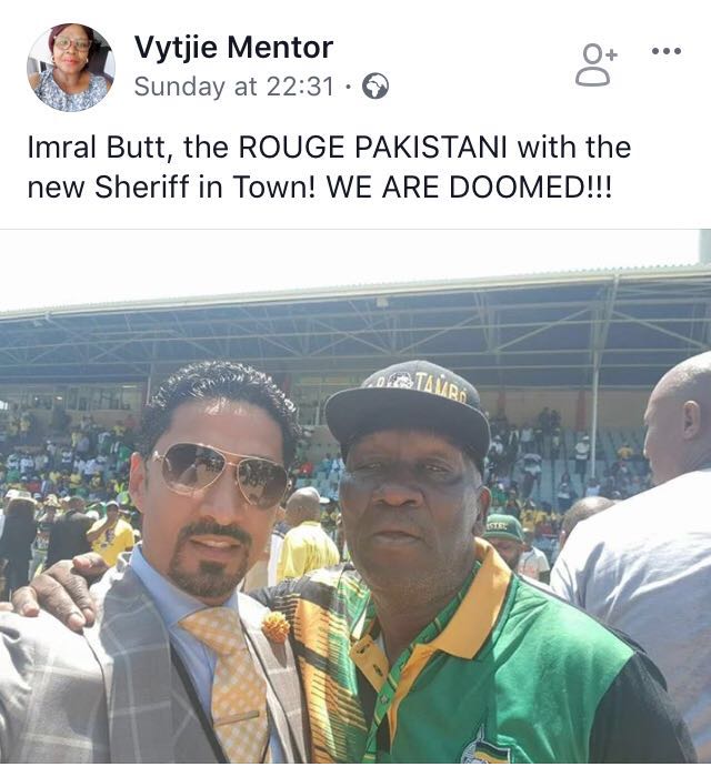 EFFgroundforces's tweet photo. The fearless Vytjie Mentor have spoken, there is absolutely no reason to doubt her its up to South Africans what we do with this info, another version of Guptas is raising its ugly head. https://t.co/8xXj465Lg8
