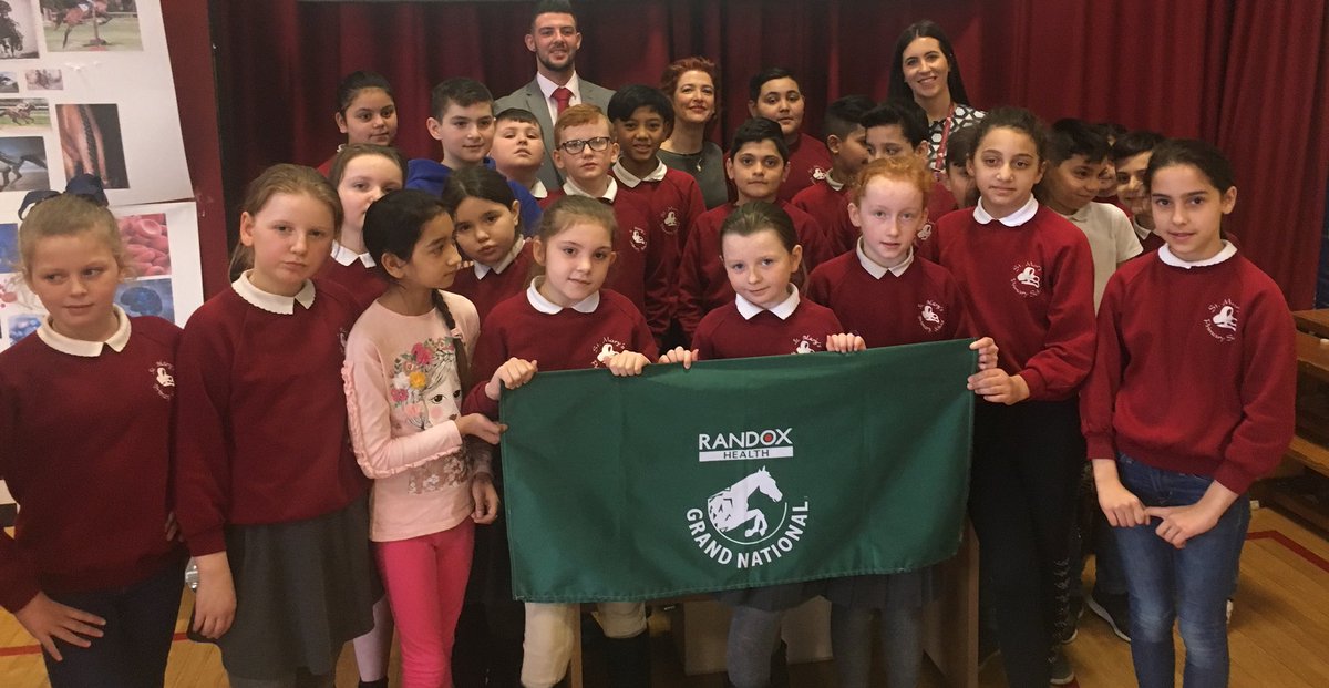 St.Mary's, Divis St. (@stmarysdivis) on Twitter photo A huge thank you to <a href="/RandoxHealth/">Randox Health</a> for bringing the 2018 RHGrandNational Trophy Tour to our school. Such an honour to have Shannon O’Neill here to give our pupils an insight into the design and production process- truly inspirational! A huge thank you to <a href="/RandoxHealth/">Randox Health</a> for bringing the 2018 RHGrandNational Trophy Tour to our school. Such an honour to have Shannon O’Neill here to give our pupils an insight into the design and production process- truly inspirational!