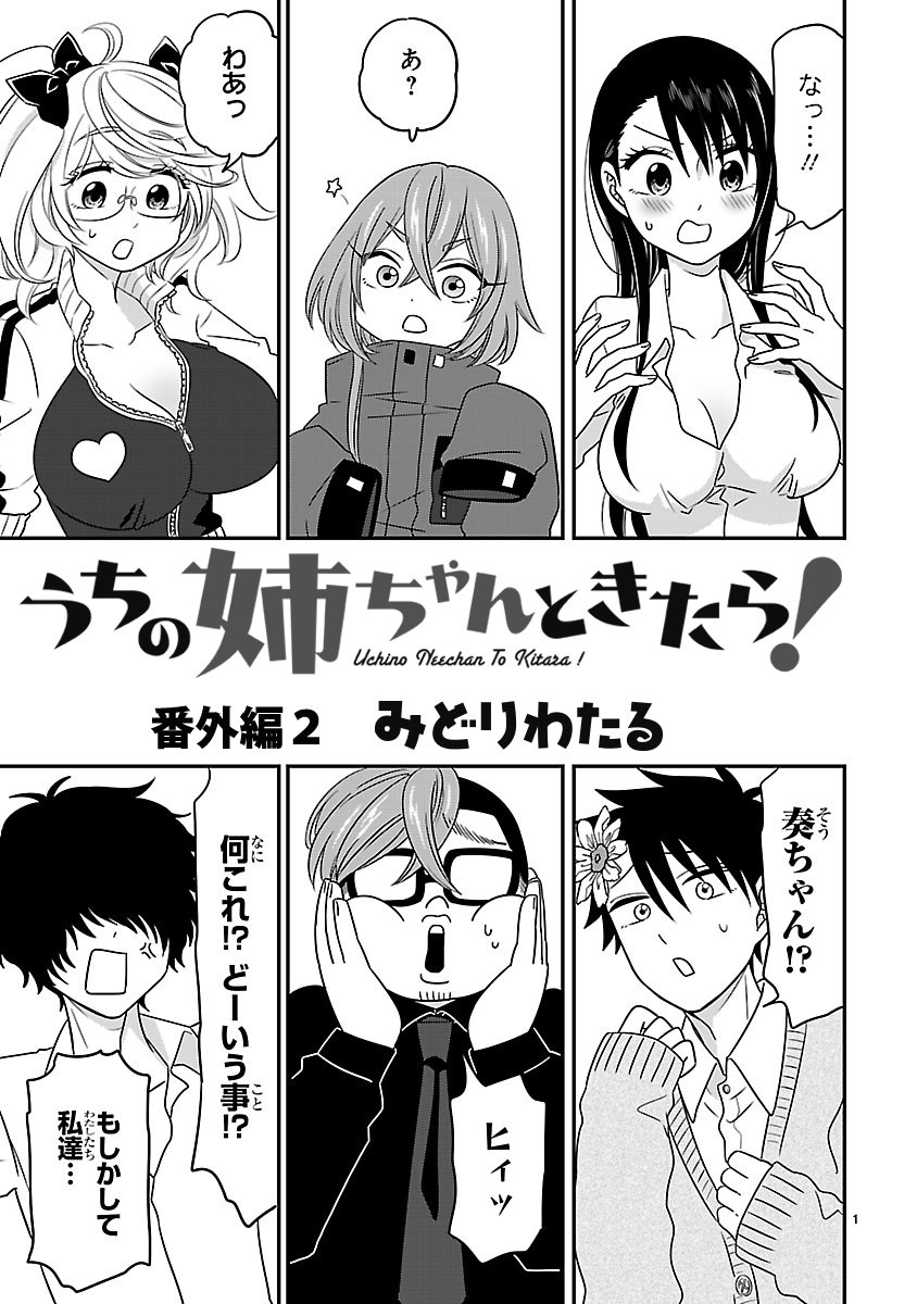 Comicメテオ 03 07更新 うちの姉ちゃんときたら 番外編2 今回は 俺たち 私たち入れ替わってる な番外編 姉と弟たちの身体が入れ替わってしまい 単行本 巻は 月発売予定 Comicメテオ T Co Zyyfud1mc4 T Co