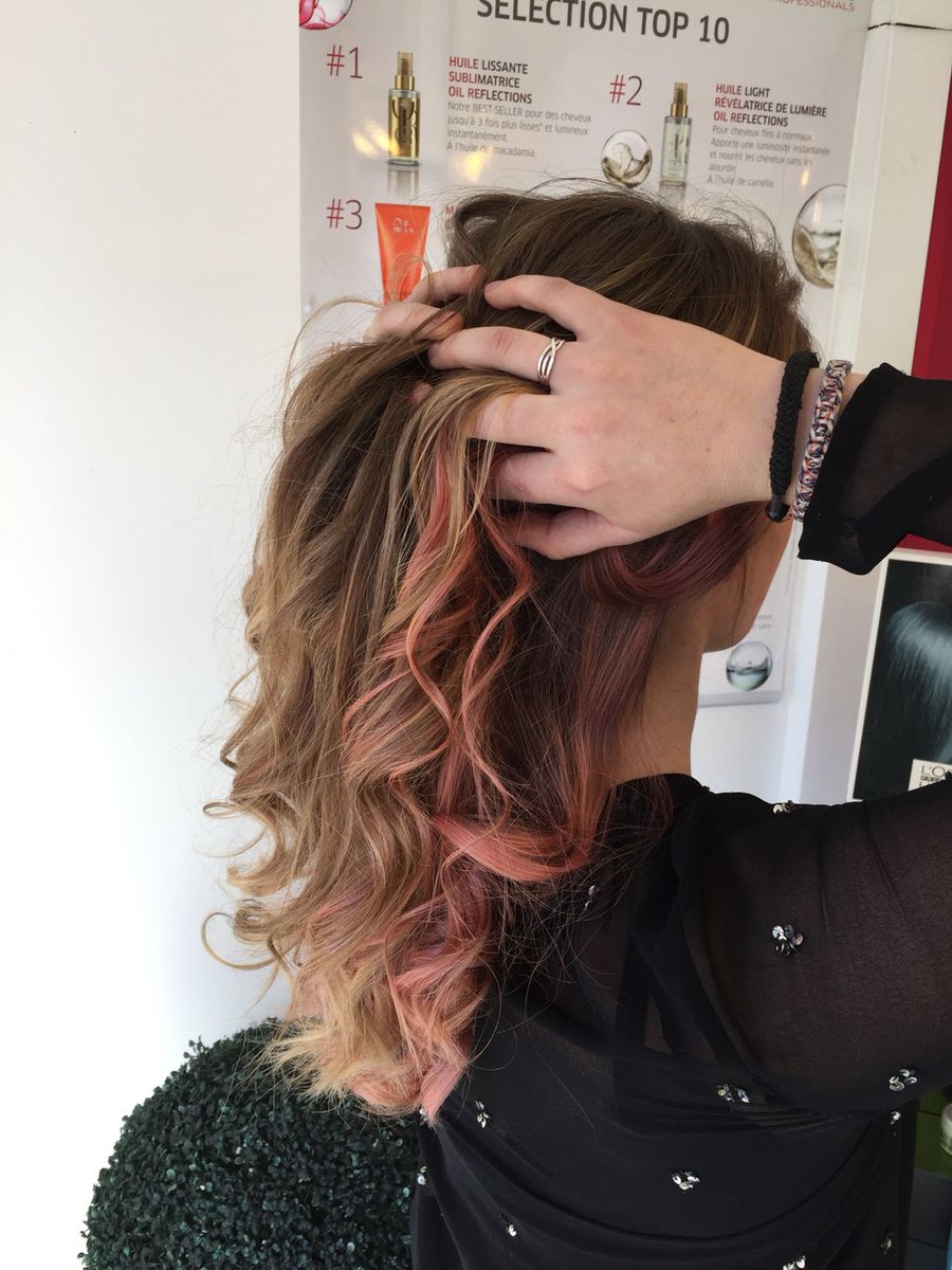 NewLifeCoiffure's tweet image. Rose pastel léger #wella #colorfreshcreate