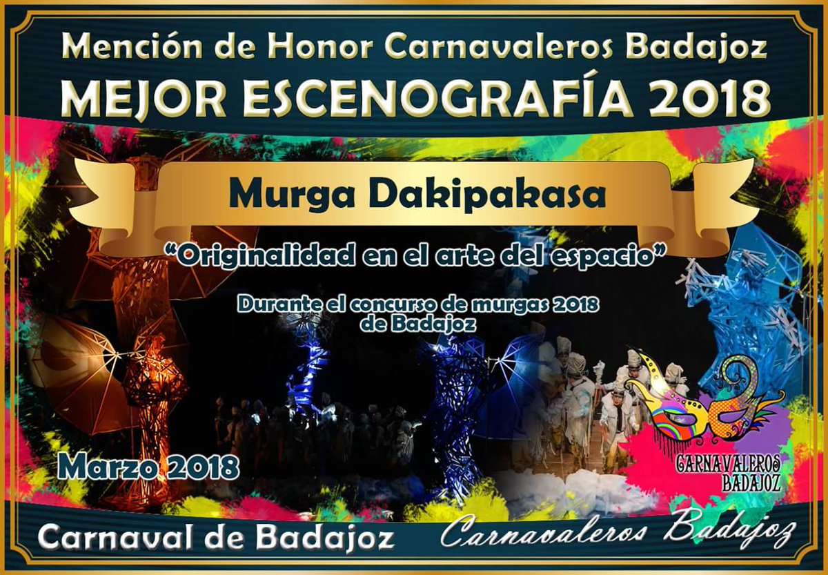 Gracias a todos los que habéis aportado vuestro granito de arena en esta escenografía,  sin vosotros no habría sido posible. 
#entreelcieloylatierra #mejorescenografia2018 #dakipakasa2018