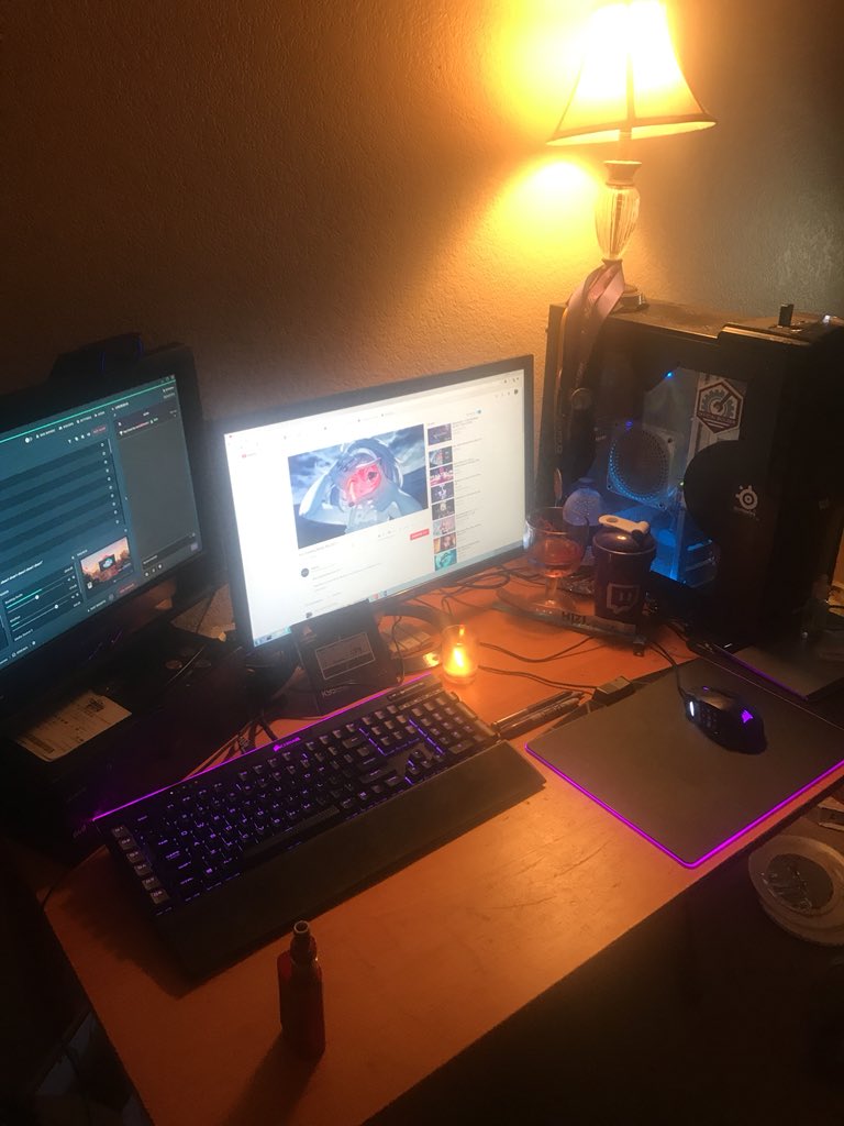 Air2OH's tweet photo. Crappy setup but we’re live baby! So get in here and say hi to me!
https://t.co/bwKO8gHDRg
#twitchtv #twitchaffiliate #twitchstreamer #SupportSmallerStreams #SupportSmallStreamers #RoadtToPartner https://t.co/lFtjteDFjy