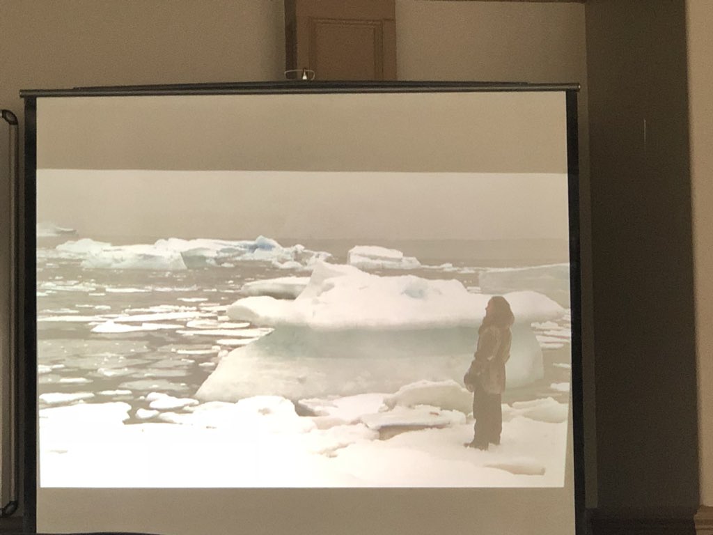 LawNlss's tweet photo. Amazing class in IHGR. We watched Martha of the North, which is a documentary of the 7 families that were relocated in the 1950’s from Inukjuaq to the High Arctic, for Canadian sovereignty. Our NLSS President - Nastania Mullin’s family was one of the 7 families relocated. https://t.co/6efXJDlK2q