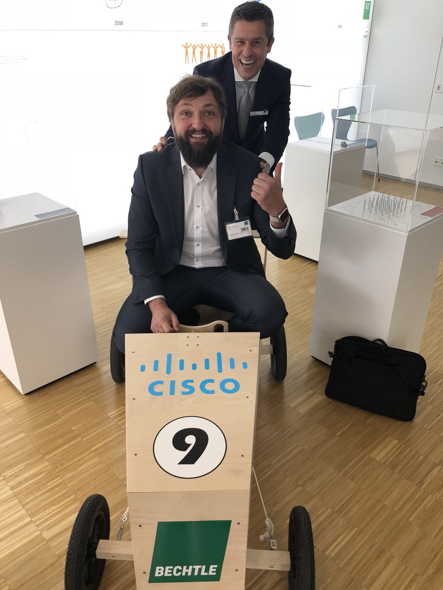Always great spending time with our fantastic partner @bechtle_ag! Enjoyed visiting you and talking about our future together! <a href="/Cisco/">Cisco</a> <a href="/CiscoPartners/">Cisco Partners</a> <a href="/Cisco_Germany/">Cisco Germany</a> <a href="/Tuszik/">Oliver Tuszik</a>