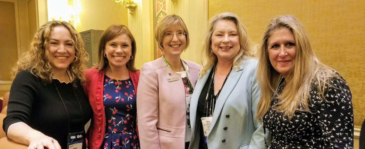 #HIMSS2018 Women in #Tech roundtable meeting kicking off w/ amazing women changing the world #rockstars