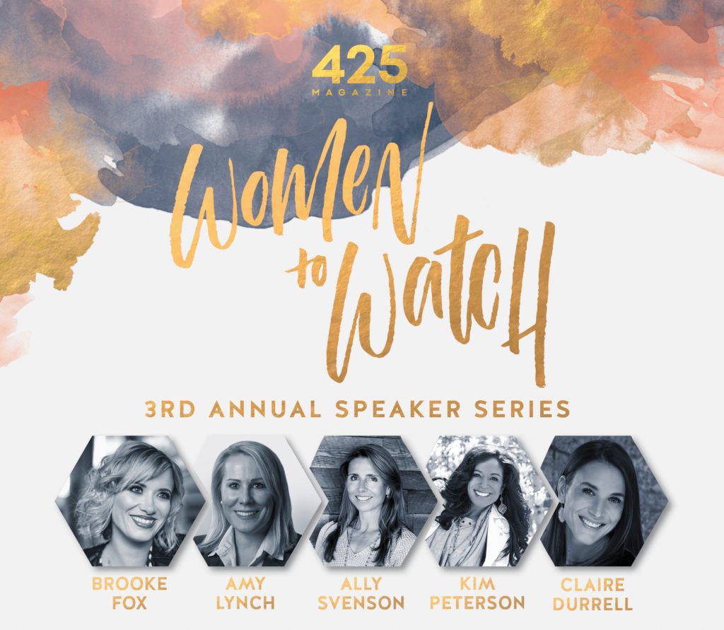 425Magazine's tweet photo. This year’s #425WomentoWatch event on April 4 features @Brookefox of @MOViN925, Ally Svenson of @MODPizza, Kim Peterson of @uniquelysavvy, Amy Lynch of @comcast, and Claire Durrell of @leadwashington. Get your tickets here: https://t.co/uPyDCWTgOF https://t.co/YfVVLX44jU
