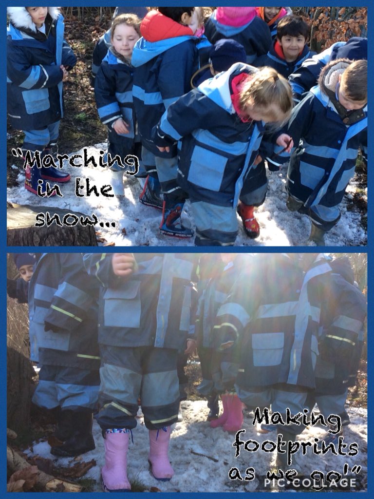 MoorlandPrm's tweet photo. Reception ๐ฆGroup really enjoyed exploring the last of #snowday18 They were excited about finding bird footprints in the snow and had so much fun observing the ice melting in their hands #cold #exploration #investigation @MoorlandPrimary #lovelylearning https://t.co/3qv39XScg7