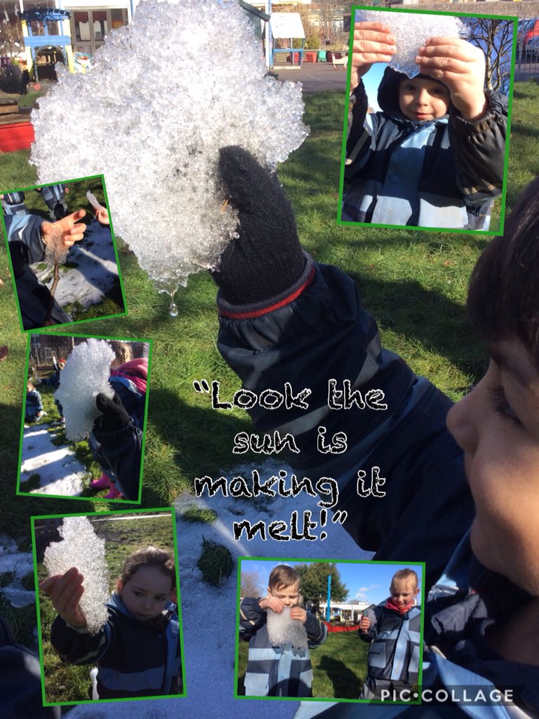 MoorlandPrm's tweet photo. Reception ๐ฆGroup really enjoyed exploring the last of #snowday18 They were excited about finding bird footprints in the snow and had so much fun observing the ice melting in their hands #cold #exploration #investigation @MoorlandPrimary #lovelylearning https://t.co/3qv39XScg7