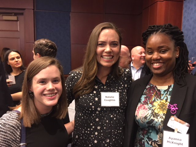 NHFAlliance's tweet photo. Let's #PassPHIT and help Americans be happier and healthier through #exercise! Great seeing @NatalieCoughlin, 12 time Olympic Medalist, @NCPPAinc's Ayanna McKnight, and @American_Heart’s Alison Council. #PHITDay18 https://t.co/OWzty8se8k