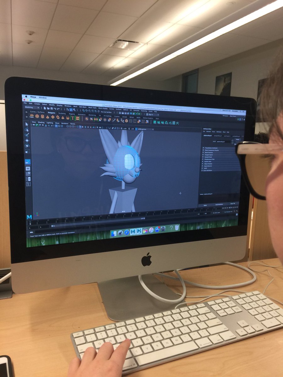 HiKey_Teacher's tweet image. AMA Animation students working on rigging and character animation in preparation for their animation project #cte #futureanimators #futurespecialfxdesigners @LawndaleHSROCKS @CVUHSDnews @PrincipalRodas @theCVway @DisneyAnimation @CaliforniaCTE @DWAnimation @ILMVFX @Nickelodeon