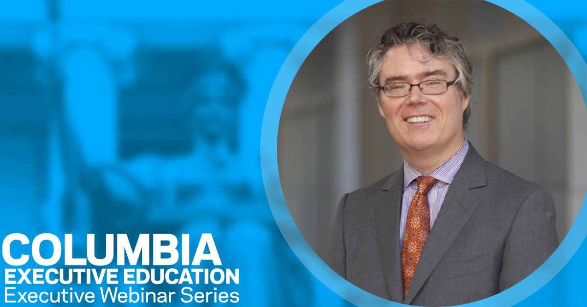 ColumbiaExecEd's tweet photo. Join us for a complimentary #CBSExecEd webinar on 3/14 on how to leverage your values to make better business decisions. You can sign up here: https://t.co/D26rdV0erE https://t.co/4JcmM6iRi8