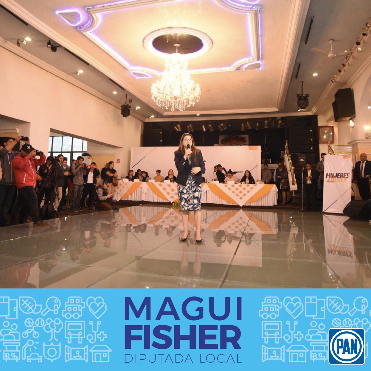 maguifisher's tweet photo. ¡Las mujeres logramos cosas imposibles! Es un gran orgullo formar parte de #PorMéxicoalFrente con grandes mujeres líderes que han transformado a nuestra Ciudad y a México. #MujeresAlFrente🇲🇽 https://t.co/KhBURtLECS