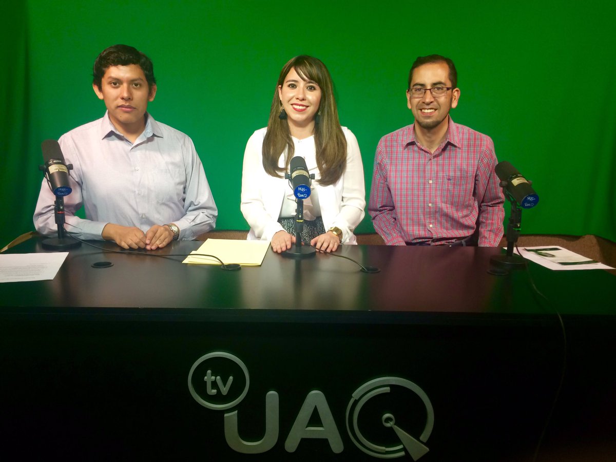 heforsheqro's tweet photo. Gracias a @TvUaq por la invitación para hablar sobre la importancia del Día Internacional de la Mujer. #IgualdadDeGénero #HeForShe #SomosHeForShe https://t.co/SV2w1p74qd