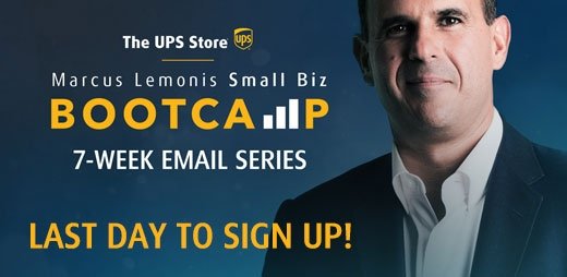 TheUPSStore5404's tweet photo. Last day to sign up for The UPS Store small business bootcamp! Get 7 weekly video lessons to help you grow your business. https://t.co/MztHkpyAqd https://t.co/aH2WIOtPuy
