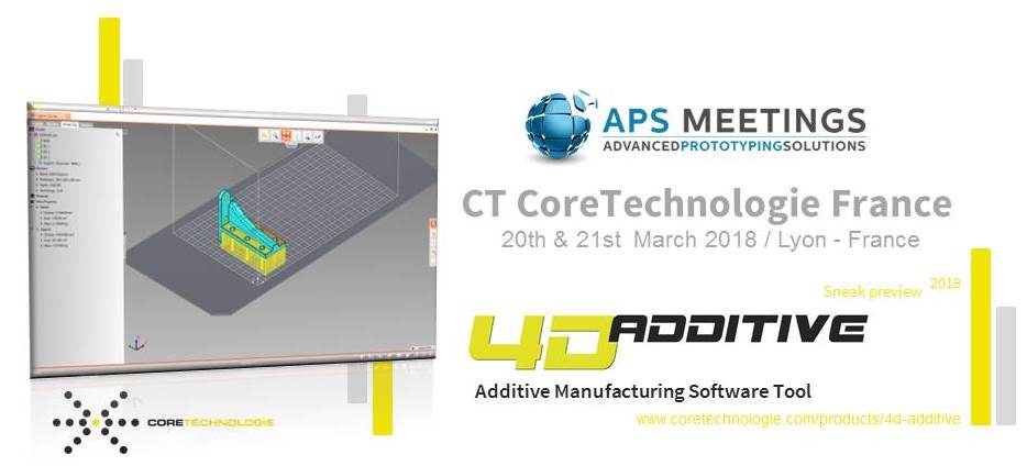 CoreTechnologie's tweet image. 🗓️⚡️#SaveTheDate 20 &amp;amp; 21 march 2018 -&amp;gt; APS Meetings in Lyon. Find out #4D_Additive, the leading Additive Manufacturing Software Tool. For more info : coretechnologie.com/products/4d-ad… ...#4Dadditive  #Additivemanufacturing  #3Dprinting  #happyprinting  #theStrongest4DSoftwareSolution