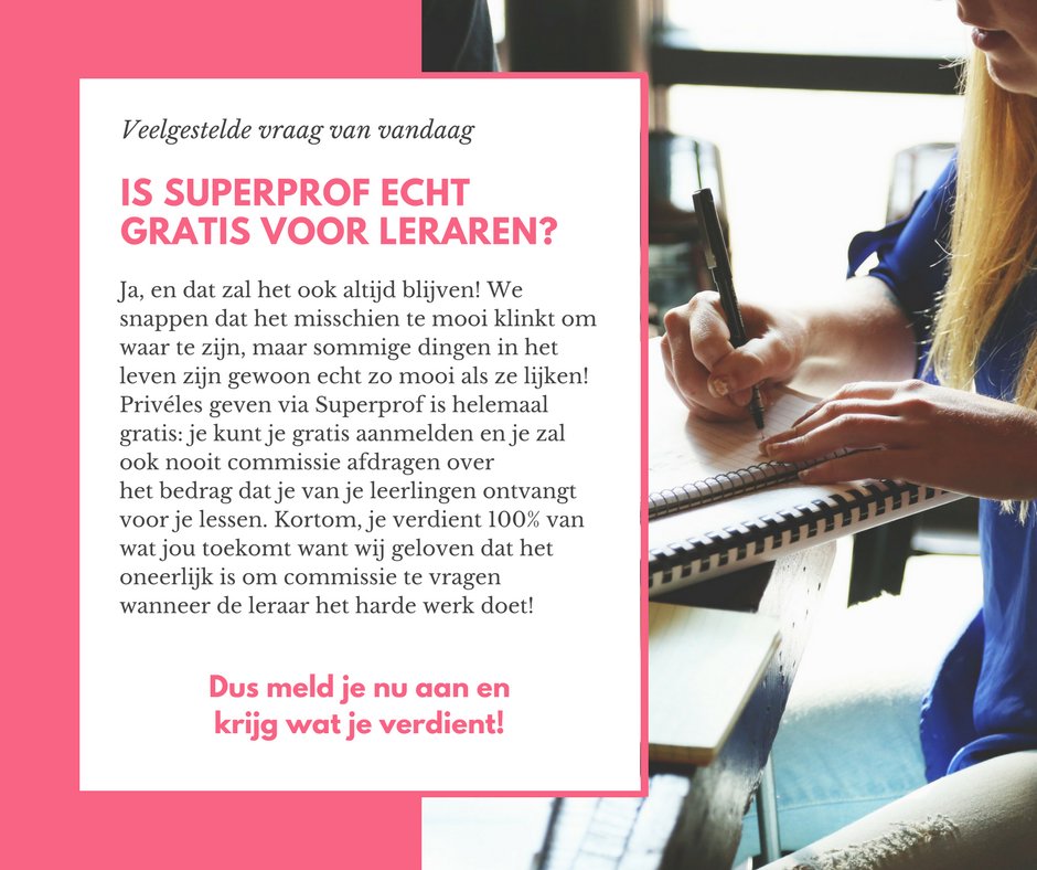 Superprof_nl's tweet photo. https://t.co/WnvIeBqFyt