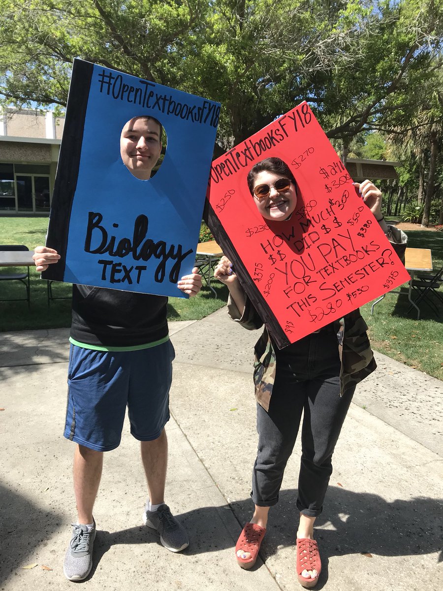 FLOPIRGStudents's tweet photo. We’re out here calling @marcorubio asking him to allocate $10mil for open textbooks!! Call 202-224-3041 or tweet at him with the hashtag #opentextbooksFY18 and let him know too!! https://t.co/tsAHxYMFzK