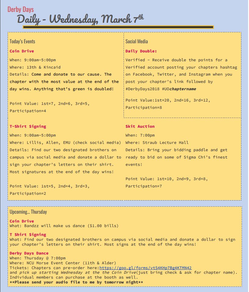 University of Oregon Sigma Chi tweet media