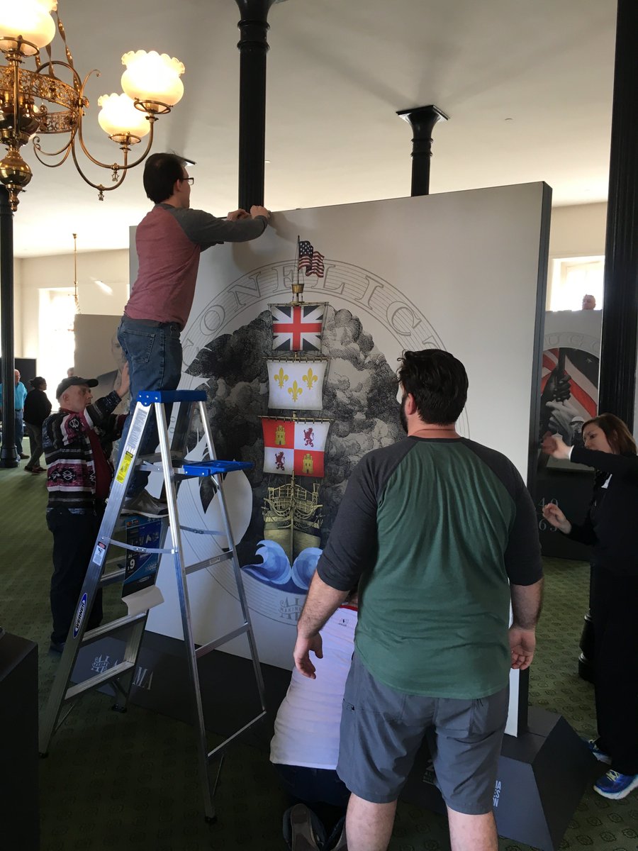 MakingAlabama's tweet photo. LOVING these first looks of #MakingAlabama in the Old Supreme Court Library at the State Capitol. Who's ready to host this bicentennial traveling exhibit in their county?! #LoveAL #DiscoverAL #SweetHomeAlabama #Alabama200 #AL200official https://t.co/1W9GmQuENZ