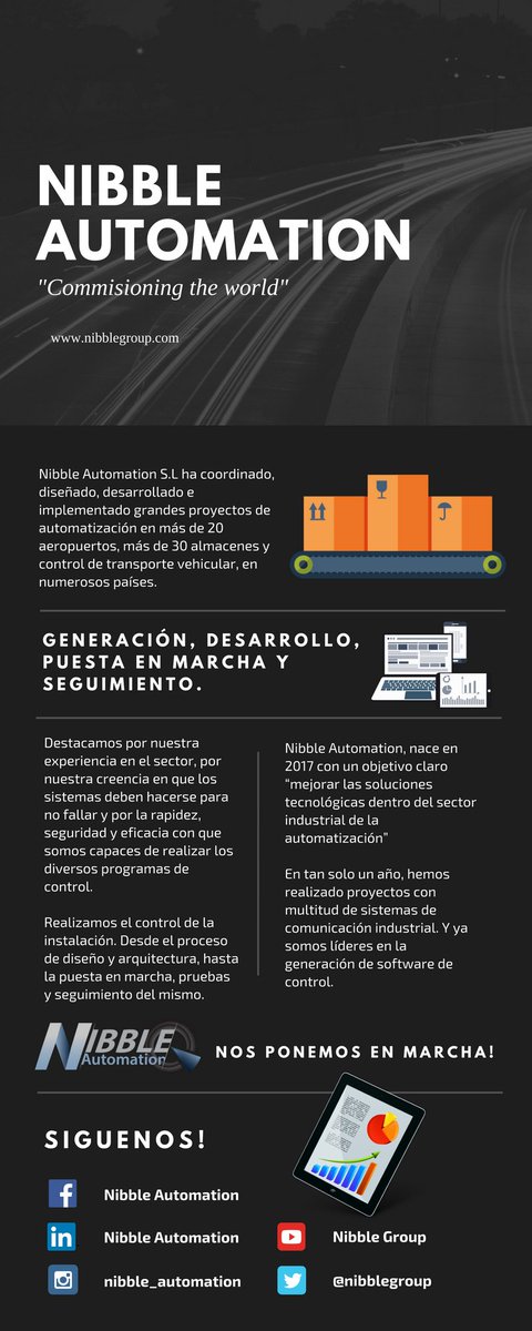 nibblegroup's tweet image. Nibble Automation cumple un año. Creciendo cada día.
#Nibbleautomation #industria40 #softwarecontrol #automatizacionindustrial