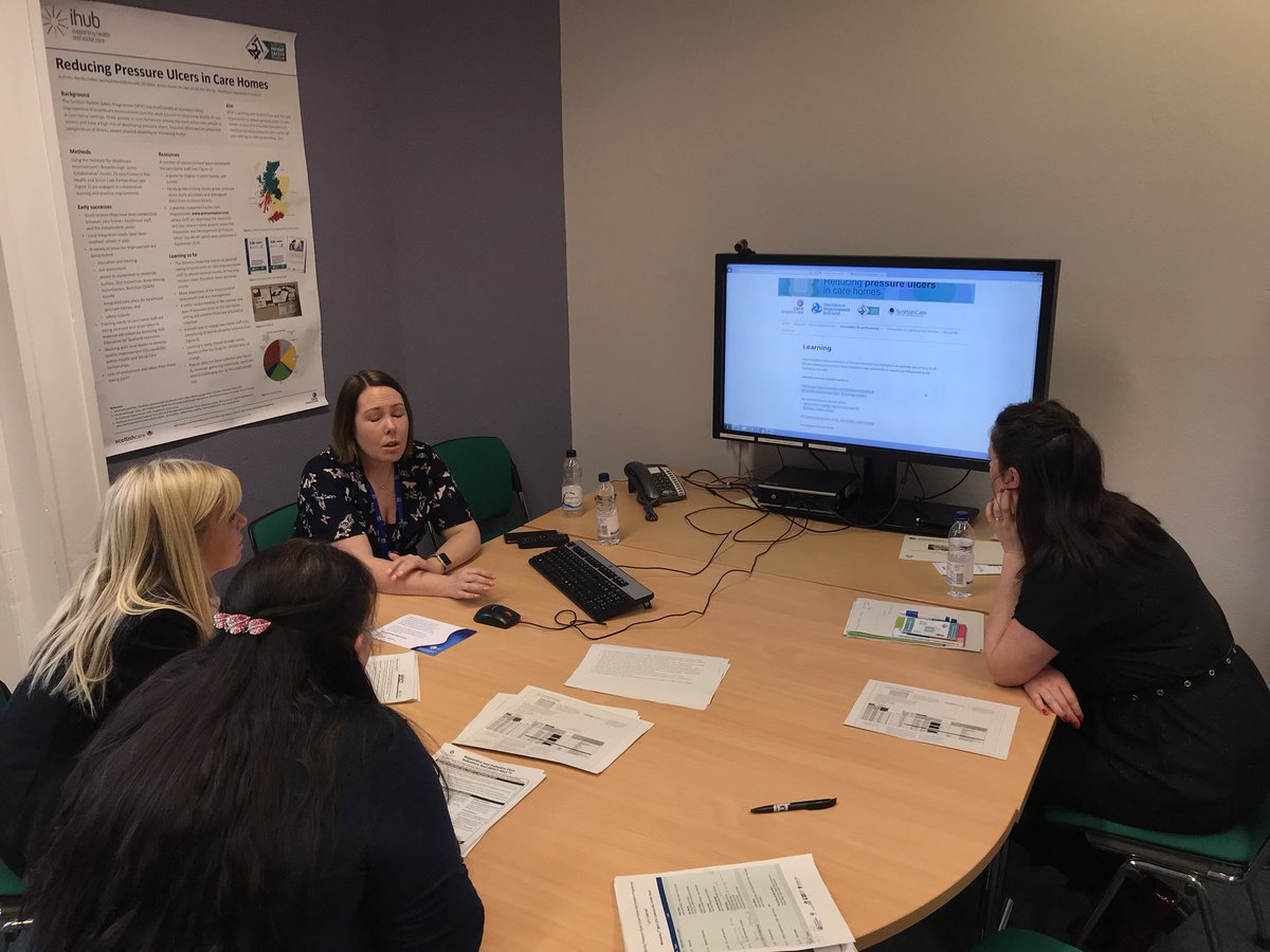 mratgmurray's tweet image. Final tweet. We know nationally there’s avg of 4 pressure ulcers in each care home each year. These @SPSP_PC #spsppu pilots in @DGNHS R celebrating 2 Care Homes with 0 acquired pressure ulcers in 12 months and another two with only one in 12 months! #morethan50% @jasonleitch :)