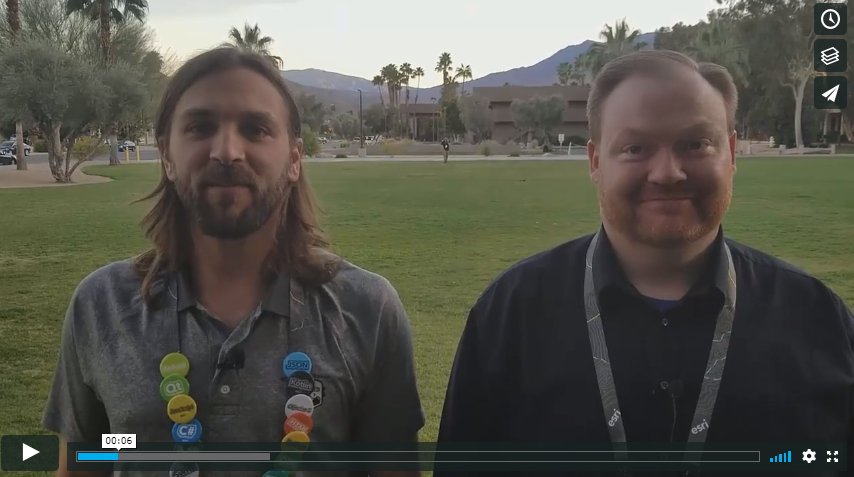 gisincorporated's tweet photo. Esri DevSummit 2018 - Day 1 Recap from GISinc: Watch our video blog! https://t.co/OAtNc8SBZ3 #DevSummit #EsriDevSummit #DevSummit2018 https://t.co/PdB8MCTO74