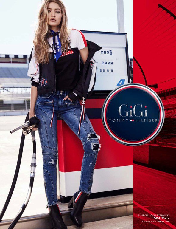 gigi x tommy hilfiger