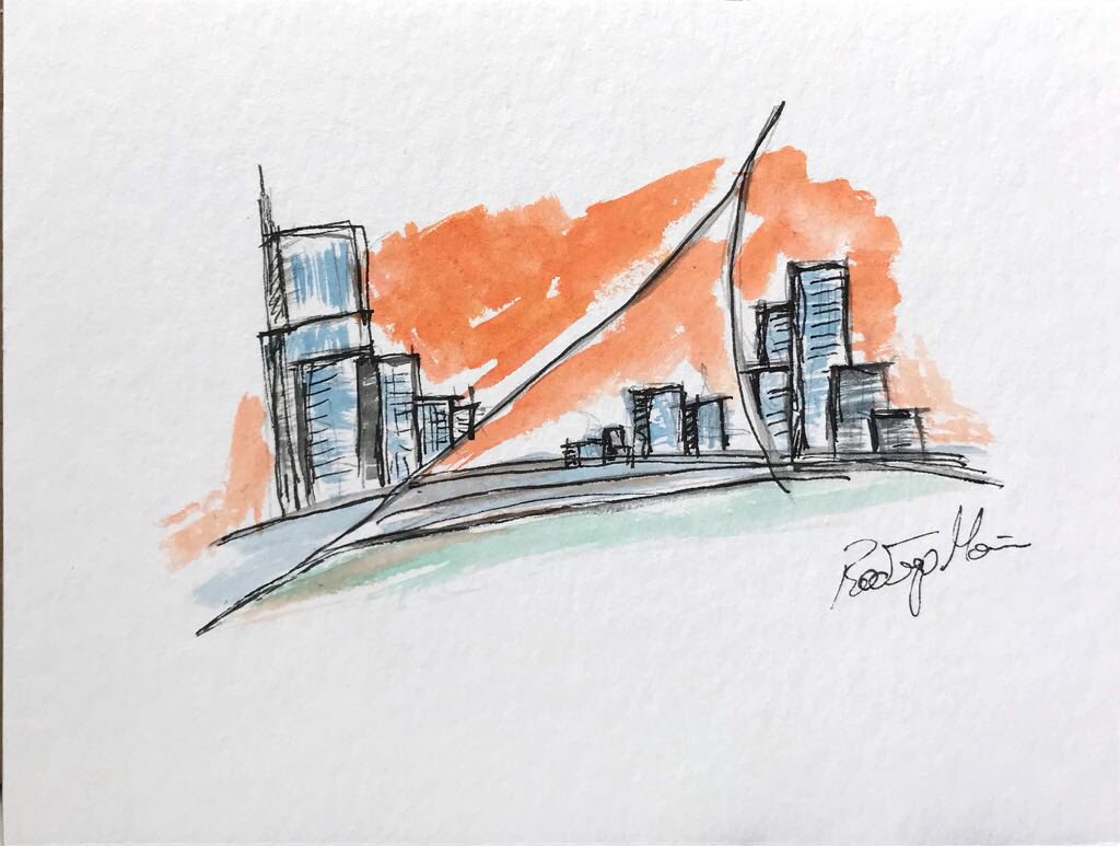 RodrigoMariaArt's tweet photo. Aquarela | 20x15cm | foto by @ligianebizarro | #rodrigomariaart #aquarela #watercolor #hahnemuhle #urbansketch #urbansketchers #forsale https://t.co/Eqo4aQrkzV