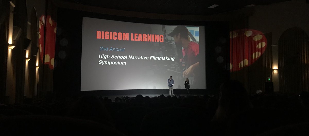 DIGICOMLearning's tweet image. Getting started for the 2nd Annual DIGICOM Learning High School Narrative Filmmaking Symposium! 🎬🎉
#digicom #digicomlearning
