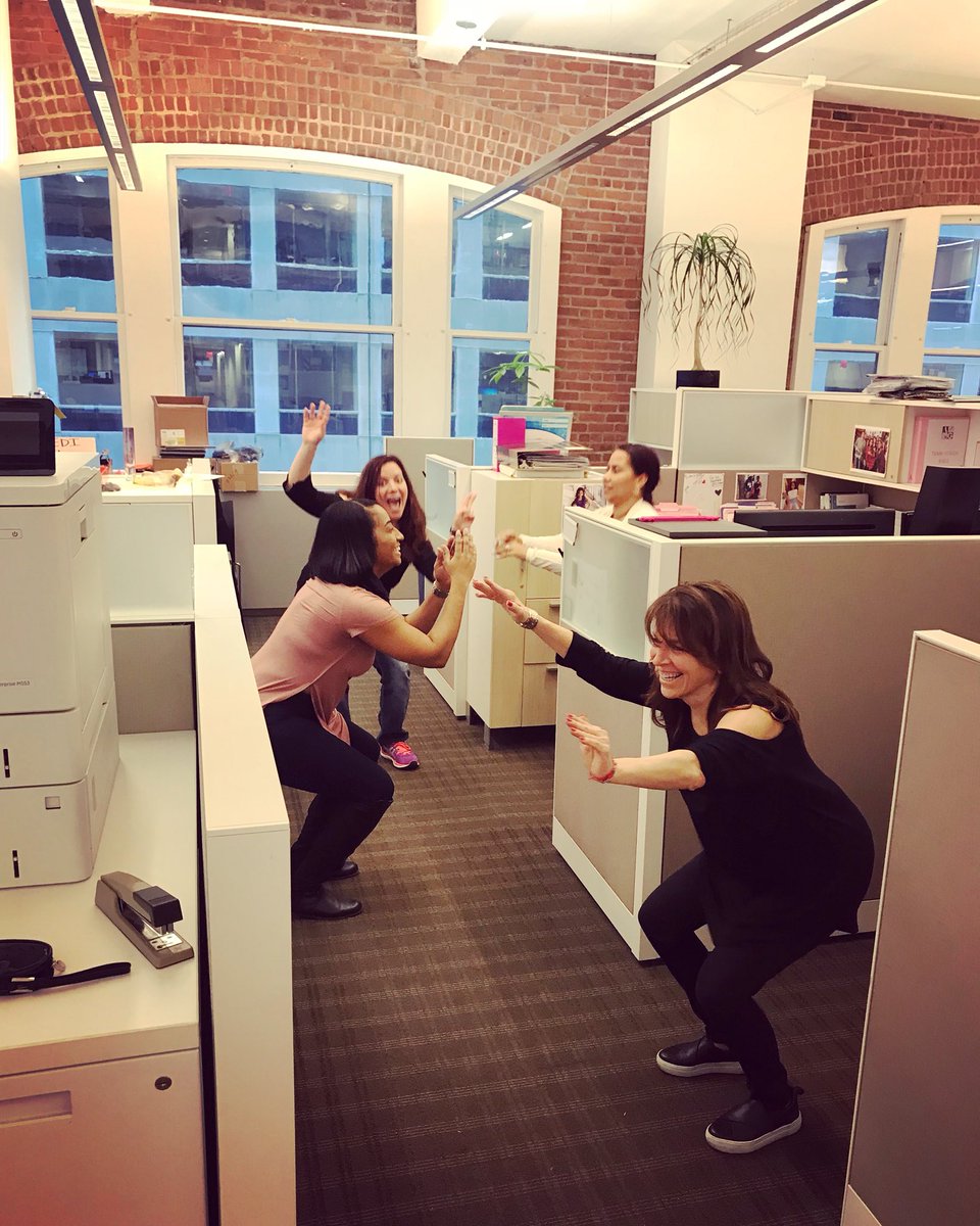 atlanticgroup's tweet photo. Taking a mid-day, mid-week SQUAT BREAK! 😆💪🏽 #HappyWednesday https://t.co/EIKWBIbemX