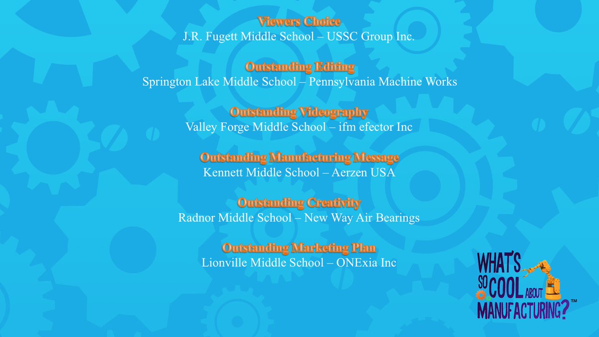 wscmchde's tweet photo. Here's the list of winning school teams from last night's #WSCMCHDE Awards Ceremony. Congratulations to all of the teams for a job well done! https://t.co/lCLmbUeZ9i
