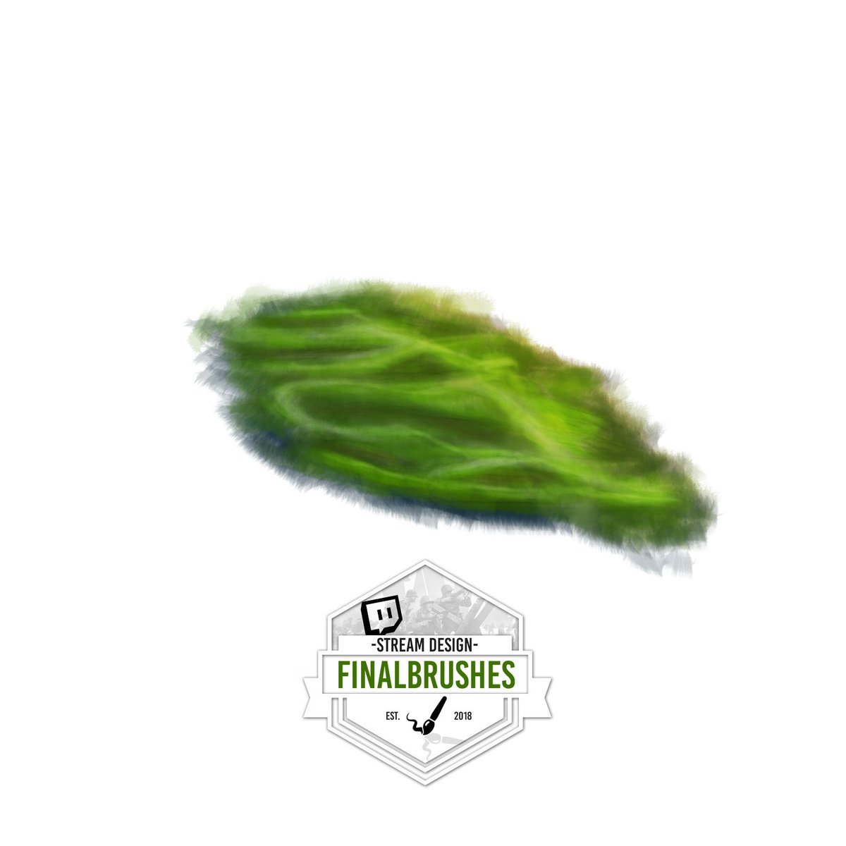 Finalbrushes's tweet image. Designed some grass and getting a feeling for my new tablet and in general this drawing stuff #twitch #stream #supportsmallstreamers #gaming #monsterhunterworld #leagueoflegends #worldofwacraft watching #swifty while drawing