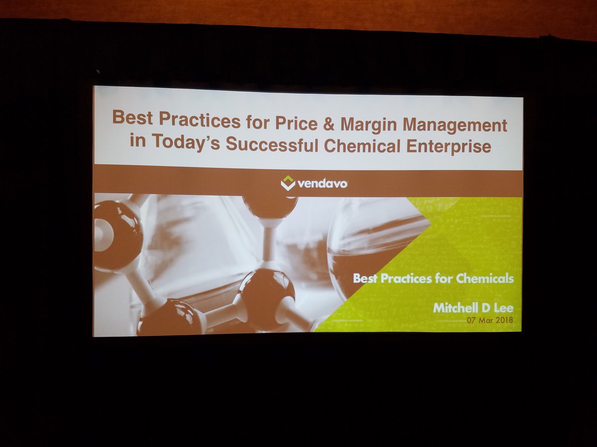 huard_chris's tweet photo. Starting in 10 minutes! Profit and Margin Optimization with Mitch Lee and Vendavo! #BP4Chem https://t.co/kNnrMTcdkn