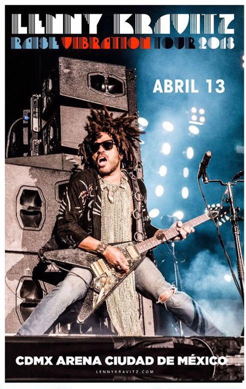 RT-
¡S O R P R E S A!🤘🎤😲😲🎤🎤
¿Quién quiere ir al concierto de <a href="/LennyKravitz/">Lenny Kravitz</a>? 
Síguenos en todas nuestras redes sociales porque #AyTvs
tiene una sorpresa para que puedas ir a disfrutar de su espectáculo el próximo 
13 de abril. 🤘😲

#LennyEnMéxico #AyTvsRegala