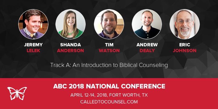 ABCounselors's tweet photo. Have you seen our new format for this years National Conference? Want to know more about #BiblicalCounseling-we bring that to you in track A! Register today: https://t.co/lec4ZxnSwF @DrELJohnson @AndrewDealy @JeremyLelek #CalledToCounsel https://t.co/XikGW00kSu
