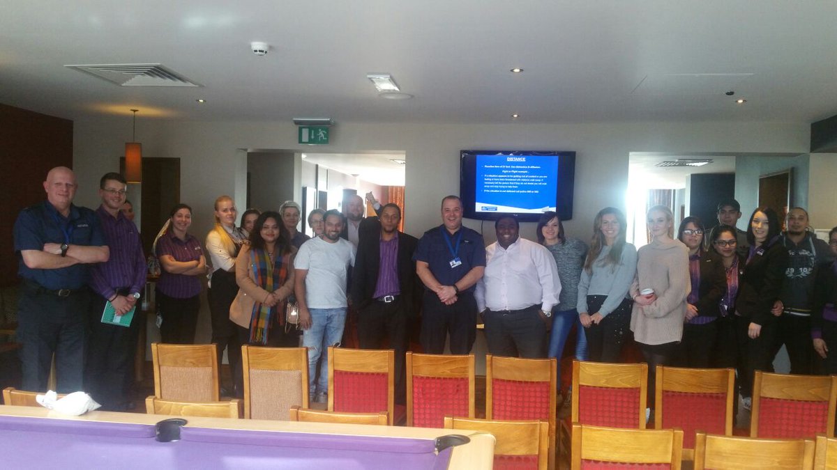 Airport police safety awareness training in full swing with the team...#staysafe <a href="/PI_HeathrowM4J4/">Premier Inn Heathrow M4 J4</a> @airportsmiles <a href="/gary_villiers/">Gary De Villiers</a> @premierinn_t5 <a href="/LauraEvans81/">Laura EvansWrobleski</a>