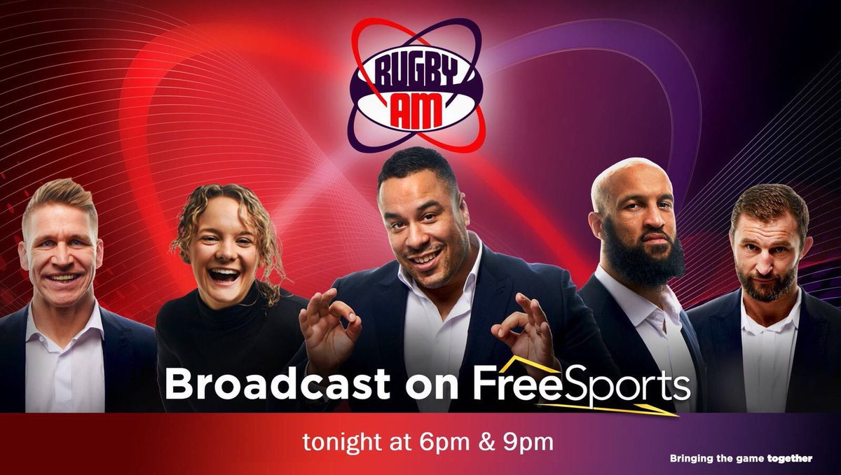 kian_hl's tweet photo. Tonight 6pm &amp; 9pm @RugbyAM on @FreeSportsUK 

Freeview HD 95 
Sky 424 
FreeSat 252 
TalkTalk 95 
BT Vision 95

On this week: #JJB @alexsimmonstv @paulwood_RL16 @mickyhigham #DannyBrough @jen_norr @Mark_Flash_Flan @DannyMaun @DaveAllen1981 @wolvesrl &amp; much more!

#RLfamily RT https://t.co/BPWjb3JZuF