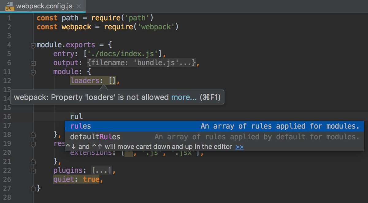 jetbrains webstorm node.js