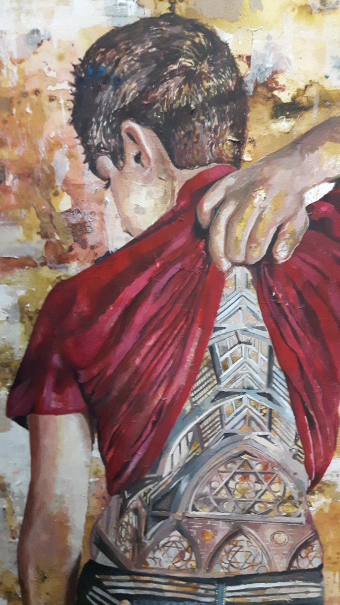 StreetFodder's tweet photo. Some fab Year 12 Artwork @GrangeTech @BradfordHour https://t.co/PTikphlBiR